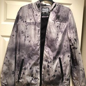 Moon Print Rain Jacket